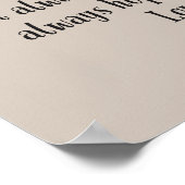 Love is Patient Heart Poster (Hoek)