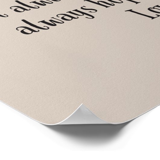 Love is Patient Heart Poster (Hoek)