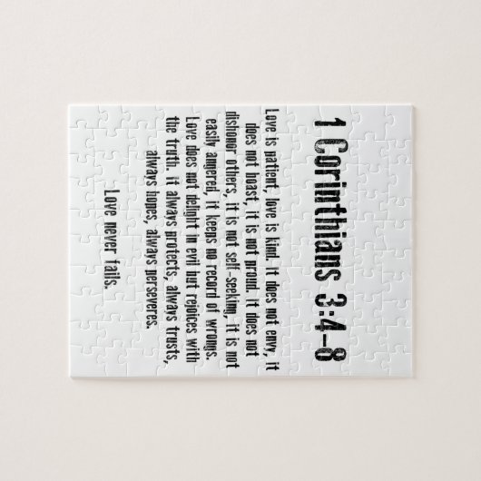 Love is Patient Legpuzzel (Horizontaal)