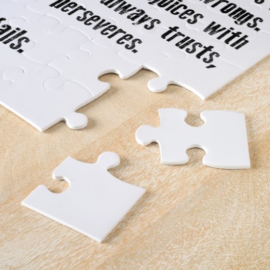 Love is Patient Legpuzzel (Zijkant)