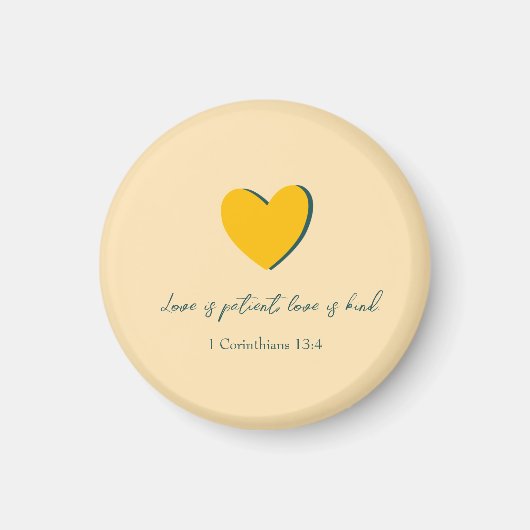 Love is Patient Love is Kind Magnet (Voorkant)