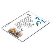 Love is patient, love is kind Personalize this Notitieboek (Linkerzijde)