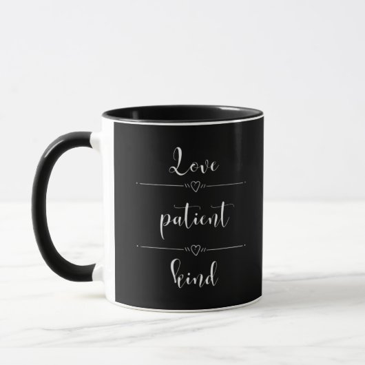 Love Is Patient Minimal Heartfelt Design  Mok (Links)