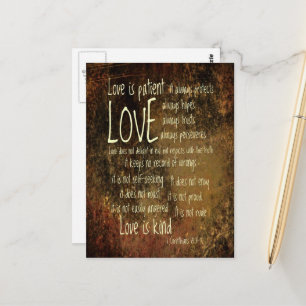 Love is Patient Mixer Briefkaart