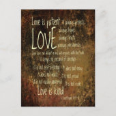 Love is Patient Mixer Briefkaart (Voorkant)