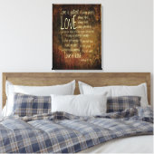 Love is Patient Mixer Canvas Afdruk (Insitu (Slaapkamer))