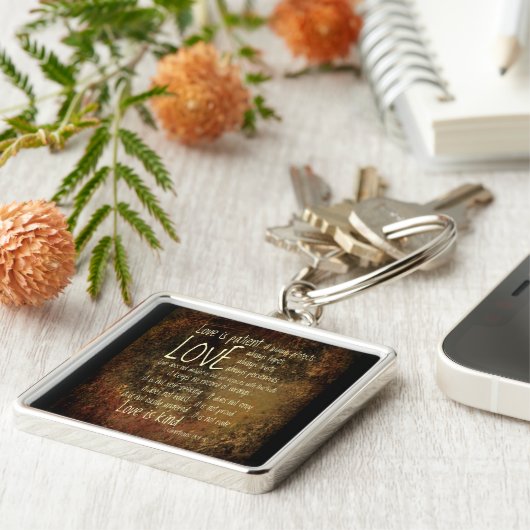 Love is Patient Mixer Sleutelhanger (Zijkant)