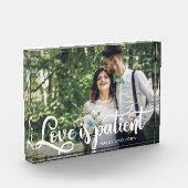 Love is Patient Photo and Name Fotoblokken (Links)