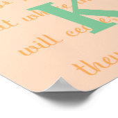 Love is Patient Poster (Hoek)