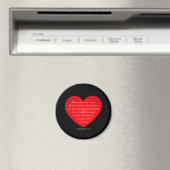 Love is Patient Quote Valentijn | Magneet (Insitu (Vaatwasser))