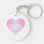 Love is Patient Quote Valentijn | SLEUTELHANGER (Achterkant)