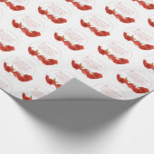 Love is Patient Red Rose Cadeaupapier (Hoek)