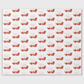 Love is Patient Red Rose Cadeaupapier (Vlak)