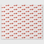 Love is Patient Red Rose Cadeaupapier (Vlak)