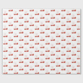 Love is Patient Red Rose Cadeaupapier (Vlak)