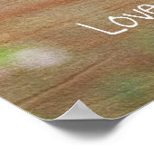 Love is Patient Rose Poster (Hoek)