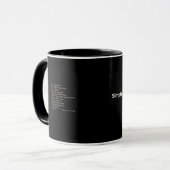 Love Is Patient Simple Inspirational Design  Mok (Voorkant links)