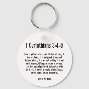 Love is Patient Sleutelhanger