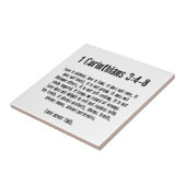 Love is Patient Tegeltje (Zijkant)