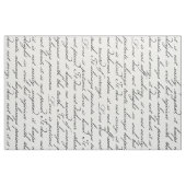 Love is Patient  Typography Fabric Stof (Fat Quarter)