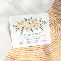 Love is Patiënt Updated Plans Wedding Postponement