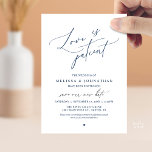 “Love Is Patient” Wedding Postpone Announcement Kaart<br><div class="desc">Share your updated wedding plans with grace using this elegant wedding postponement announcement card. Featuring the heartfelt phrase “Love Is Patient” in flowing calligraphy paired with refined minimalist typography, this design offers a beautiful and thoughtful way to inform guests of your new celebration date. Perfect for couples who appreciate timeless,...</div>