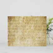 Love is Patient Wedding Program Hoesje (Staand voorkant)