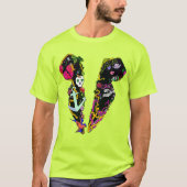 Love is Poison Tattoo Tux Graphic T-Shirt (Voorkant)