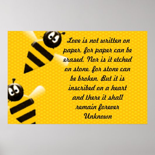 Love Is Poster (Voorkant)