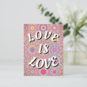 Love is Pride Briefkaart (Staand voorkant)