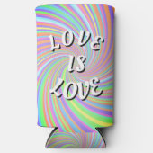 Love is Pride Koelbox Seltzer Blikjeskoeler (Voorkant)