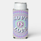Love is Pride Koelbox Seltzer Blikjeskoeler (Seltzer Voorkant)