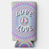 Love is Pride Koelbox Seltzer Blikjeskoeler (Voorkant)