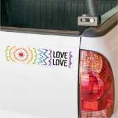 Love is Rainbow Bumpersticker (Op Truck)