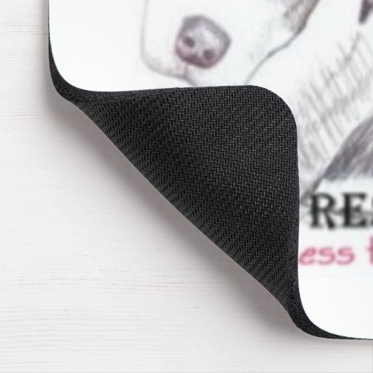 Love is Responsibility mousepad Muismat (Hoek)