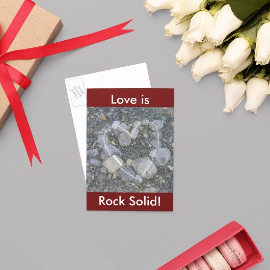 Love is Rock Solid Briefkaart