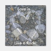 Love is Rock Solid Magneet (Voorkant)
