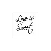 Love is Sweet 2 - Scenario Rubberstempel (Afrduk)