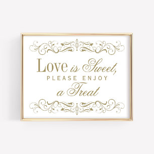 Love is Sweet Antiek Gold Vourish Wedding