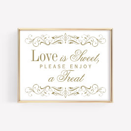 Love is Sweet Antiek Gold Vourish Wedding