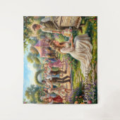 Love is Sweet Bee Wedding Keepsake Sign Wandkleed (Voorkant)