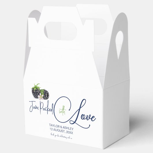 Love is Sweet Blackberry Fruit | Weddenschap-foren Bedankdoosjes (Geopend)