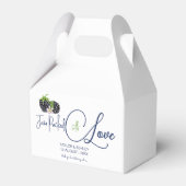 Love is Sweet Blackberry Fruit | Weddenschap-foren Bedankdoosjes (Voorkant Zijde)