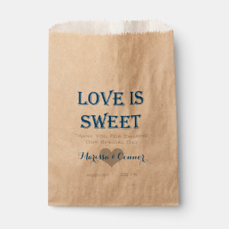 Love Is Sweet Blue en Grey Tassen Bedankzakje