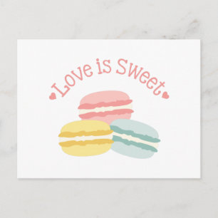 Love is Sweet Briefkaart