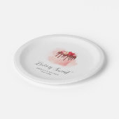 Love Is Sweet Bruiloft Uitnodiging Papieren Bordje (Gekanteld)