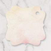 Love is Sweet Cherry Fruit | Weddenschap Bedankjes Labels (Achterkant)