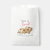 Love is Sweet Cookie Bedankt | Weddenschap Bedankzakje (Voorkant)