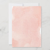 Love is Sweet Floral Macarons Vrijgezellenfeest Kaart (Achterkant)