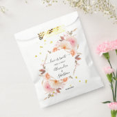 Love is Sweet Floral Wedding Sweet Treat Bedankzakje (Gezegeld)